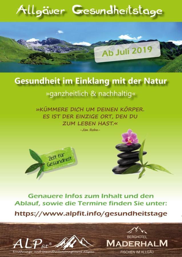 Berghotel Maderhalm Garni Oberstdorf Esterno foto